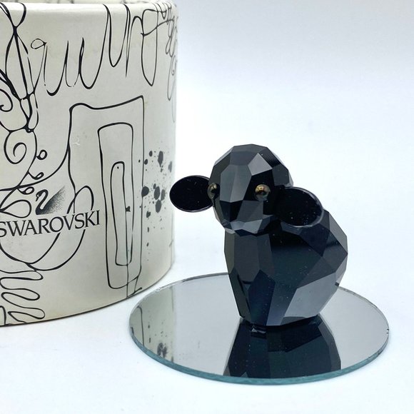 Swarovski Lovlot Shady Black Sheep-Mint in box W/mirror MC1527